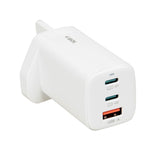iBOX C-65 GaN 65W Universal Charger - UK Plug, White