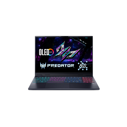 Acer Predator Helios Neo 16S AI PHN16S-71-7556 Abyssal Black - 16", OLED, 240Hz, WQXGA (2560x1600), Glossy - Intel Core Ultra 7 255HX - 16GB DDR5 - 1TB S...