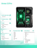 Smartphone Armor 33 Pro 5G 16/512GB - Black