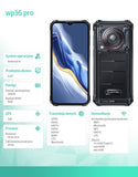 Smartphone WP36 Pro 4G 6/256GB IP68 Black