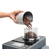 Delonghi Coffee Maker - EXAM440.55.G Rivelia - Pump pressure 19 bar - Built-in milk frother - Automatic - 1450 W - Pebble Gray