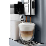 Delonghi Coffee Maker - EXAM440.55.G Rivelia - Pump pressure 19 bar - Built-in milk frother - Automatic - 1450 W - Pebble Gray