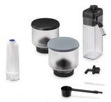 Delonghi Coffee Maker - EXAM440.55.G Rivelia - Pump pressure 19 bar - Built-in milk frother - Automatic - 1450 W - Pebble Gray
