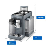 Delonghi Coffee Maker - EXAM440.55.G Rivelia - Pump pressure 19 bar - Built-in milk frother - Automatic - 1450 W - Pebble Gray