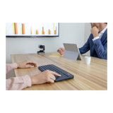 LOGITECH K400 Plus Wireless Touch Keyboard - Black (US Layout)