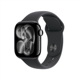 Apple Watch Series 11 GPS + Cellular 46mm Space Gray with Black Sport Band M/L (MFCA4ET/A)