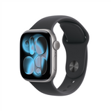 Apple Watch Series 11 GPS 42mm with Black Sport Band S/M (MEQT4ET/A)