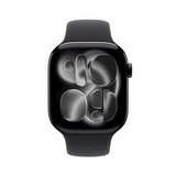Apple Watch Series 11 GPS + Cellular 46mm Sport Band M/L, Jet Black/Black (MFC44ET/A)