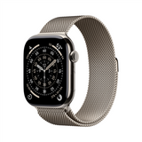 Apple Watch Series 11 GPS + Cellular 46mm Silver Aluminum with Purple Fog Sport Band - S/M