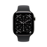 Apple Watch Series 11 GPS + Cellular 46mm Slate Titanium Case with Black Sport Band - M/L