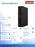 Lenovo ThinkCentre M90s G6 SFF Desktop PC - Ultra 5 245, 16GB RAM, 512GB SSD, Windows 11 Pro, vPro, 3-Year OS Warranty + 1-Year Premier Support