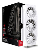 XFX Mercury AMD Radeon RX 9060XT OC White Gaming Graphics Card - 16GB GDDR6