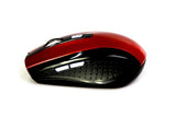 Bevielė RATON PRO 1200 CPI Wireless Optical Mouse - Red