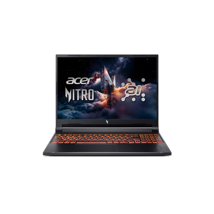 Acer Nitro V 16 AI ANV16-42-R0W6 Shale Black - 16", IPS, 165Hz, WUXGA (1920x1200), Matte - AMD Ryzen 7 260 - 32GB DDR5 - 1TB SSD - NVIDIA GeForce RTX 507...