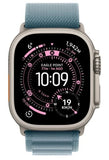 Watch Ultra 3 GPS + Cellular 49mm Natural Titanium Case with Light Blue Alpine Loop - Small