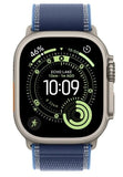 Apple Watch Ultra 3 GPS + Cellular 49mm Natural Titanium with Blue/Bright Blue Trail Loop - S/M