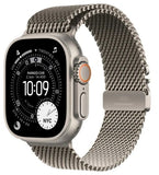 Watch Ultra 3 GPS + Cellular 49mm Natural Titanium Case with Light Blue Alpine Loop - Small