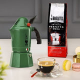 Bialetti Moka Break Alpina Moka cooking pot Green