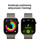 Watch Series 11 GPS + Cellular 46mm Natural Titanium Case with Natural Milanese Loop