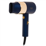 Adler AD 2280 Hair Dryer - 1800W, 3 Temperature Settings - Blue/Gold