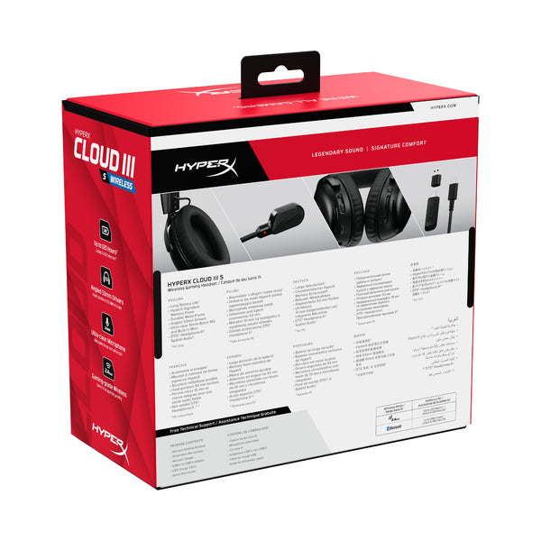 HyperX Cloud III S Wireless Black