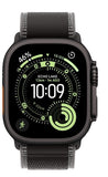 Apple Watch Ultra 3 GPS + Cellular 49mm Black Titanium Case with Black/Charcoal Trail Loop - M/L