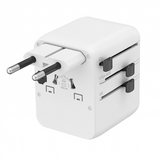 POWER Travel Adapter 20W with USB-A & USB-C Ports - White (TPA-1A2C20-01-W)