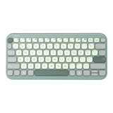 Asus Marshmallow KW100 Wireless Keyboard - US International - Green Tea Latte