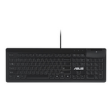 Asus KU100 Smart Card Keyboard - Wired USB - US Layout - Black