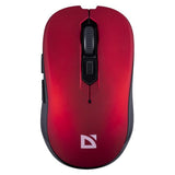 DEFENDER GASSA MM-105 RF Silent Red Wireless Mouse