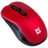 DEFENDER GASSA MM-105 RF Silent Red Wireless Mouse