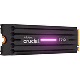 CRUCIAL T710 4TB PCIe Gen5 NVMe M.2 2280 SSD up to 14500 MB/s read and 13800 MB/s write, with heatsink