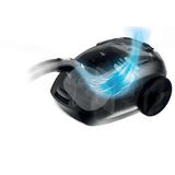 Hoover HE120PET 011 Bagged Vacuum Cleaner - 700W - 2.5L - Iron Gray