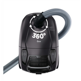 Hoover HE120PET 011 Bagged Vacuum Cleaner - 700W - 2.5L - Iron Gray