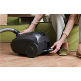 Hoover HE120PET 011 Bagged Vacuum Cleaner - 700W - 2.5L - Iron Gray