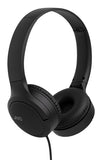 JVC HA-S33UCBU On-Ear Headphones - Black