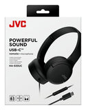 JVC HA-S33UCBU On-Ear Headphones - Black