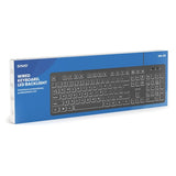 Savio KB-04 USB QWERTY UK Keyboard - Black