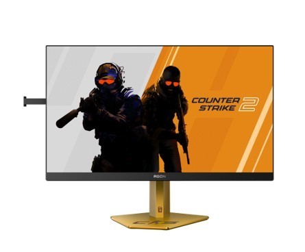 AOC CS24A - 24 " - TN - FHD - 16:9 - 610 Hz - 0.5 ms - 1920 x 1080 pixels - 500 cd/m² - HDMI ports quantity 2 - Black/Orange