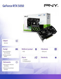 Graphic Card GeForce RTX 5050 8GB 2F VCG50508DFXPB1