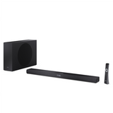 Sharp 2.1ch Ultra-slim Dolby Atmos/DTS Virtual: X Soundbar with Wireless Subwoofer - HT-SBW320 - 360 W - Bluetooth - Wireless connection - Black