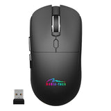 Media-tech MT1124: 2-in-1 optical mouse with rechargeable battery, multi-color backlight and silent click