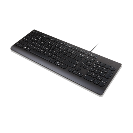 Lenovo Essential Wired Keyboard - Nordic Layout - Black