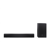 Sharp Compact 2.1 Soundbar with Wireless Subwoofer - HT-SBW121 - 240 W - Bluetooth - Wireless connection - Black