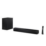 Sharp Compact 2.1 Soundbar with Wireless Subwoofer - HT-SBW121 - 240 W - Bluetooth - Wireless connection - Black