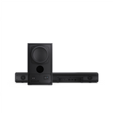 Sharp Compact 2.1 Soundbar with Wireless Subwoofer - HT-SBW121 - 240 W - Bluetooth - Wireless connection - Black