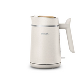 Philips Kettle - HD9365/10 Eco Conscious Edition - Electric - 2200 W - 1.7 L - 100% bioplastic - 360° rotational base - White Matt