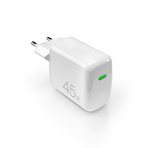 Puro 45W Super Mini GaN USB-C Wall Charger - White