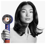 Dyson Hair Dryer - HD16 Supersonic Nural - 1600 W - Number of temperature settings 4 - Ionic function - Diffuser nozzle - Vinca Blue/Topaz