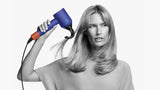 Dyson Hair Dryer - HD16 Supersonic Nural - 1600 W - Number of temperature settings 4 - Ionic function - Diffuser nozzle - Vinca Blue/Topaz